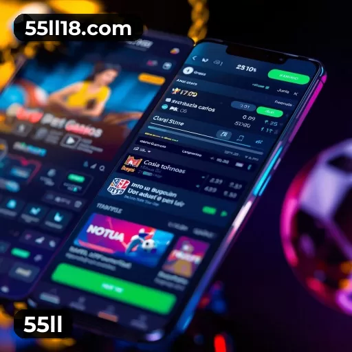 List of slot games at 55ll